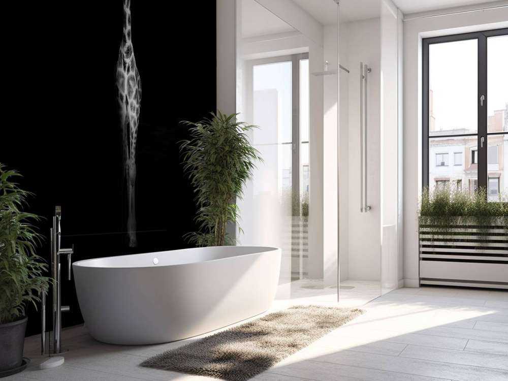 Żyrafa czarno-biała