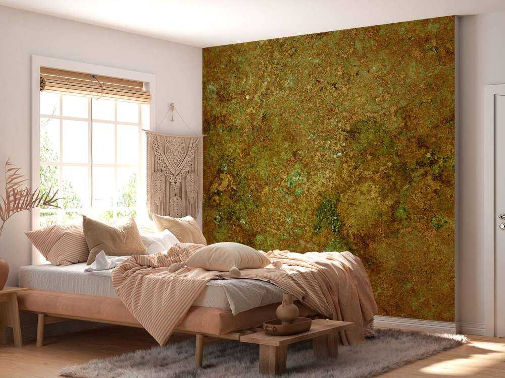 Struktura w kolorze złotym