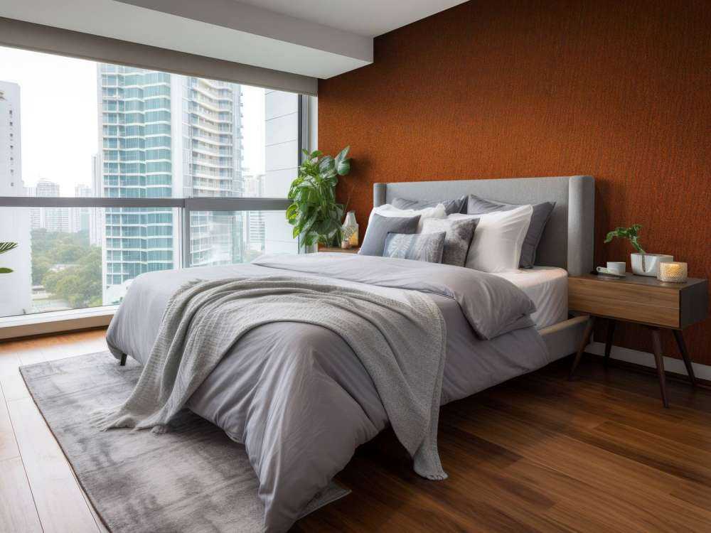 Rdzewiejąca ściana