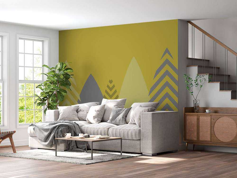 Wysokie góry, żółte