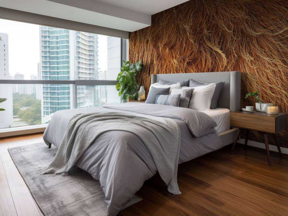 Szkocka sierść wyżynna w stylu vintage 