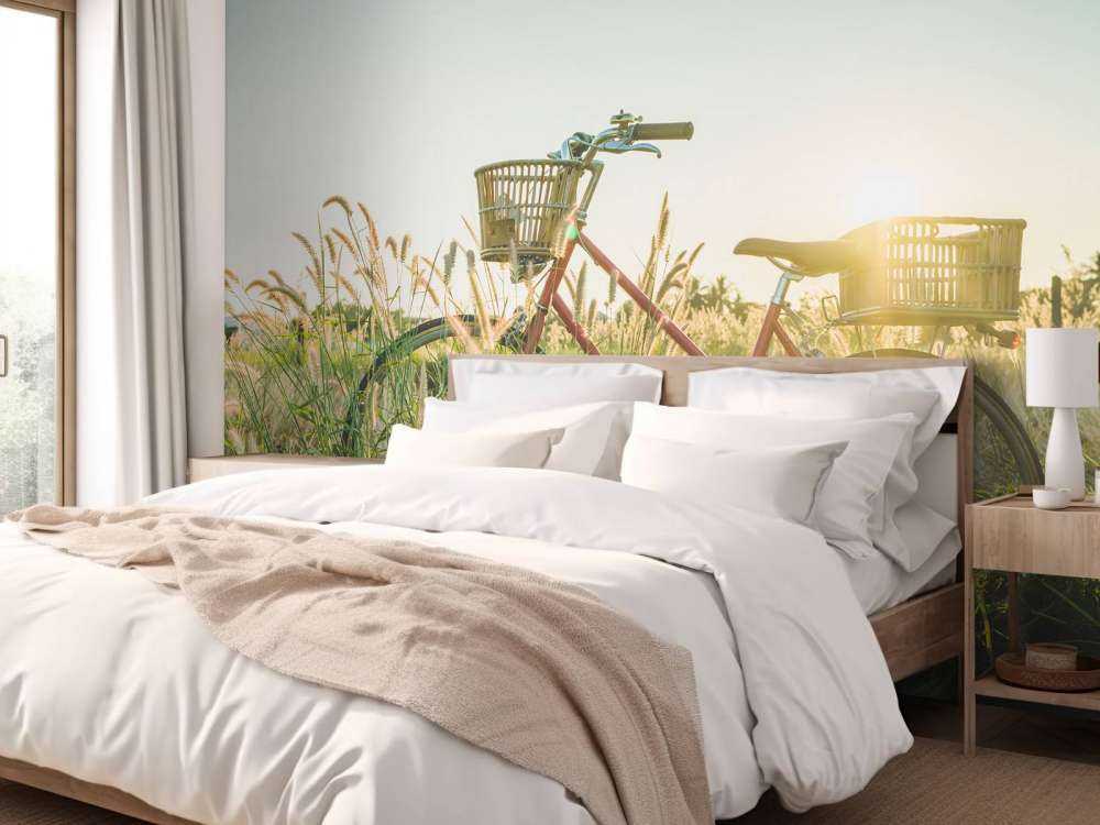 Czerwony rower zabytkowy