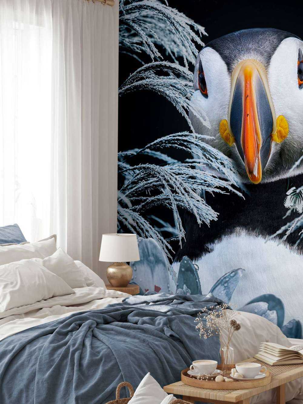 Atlantic Puffins Portrecie