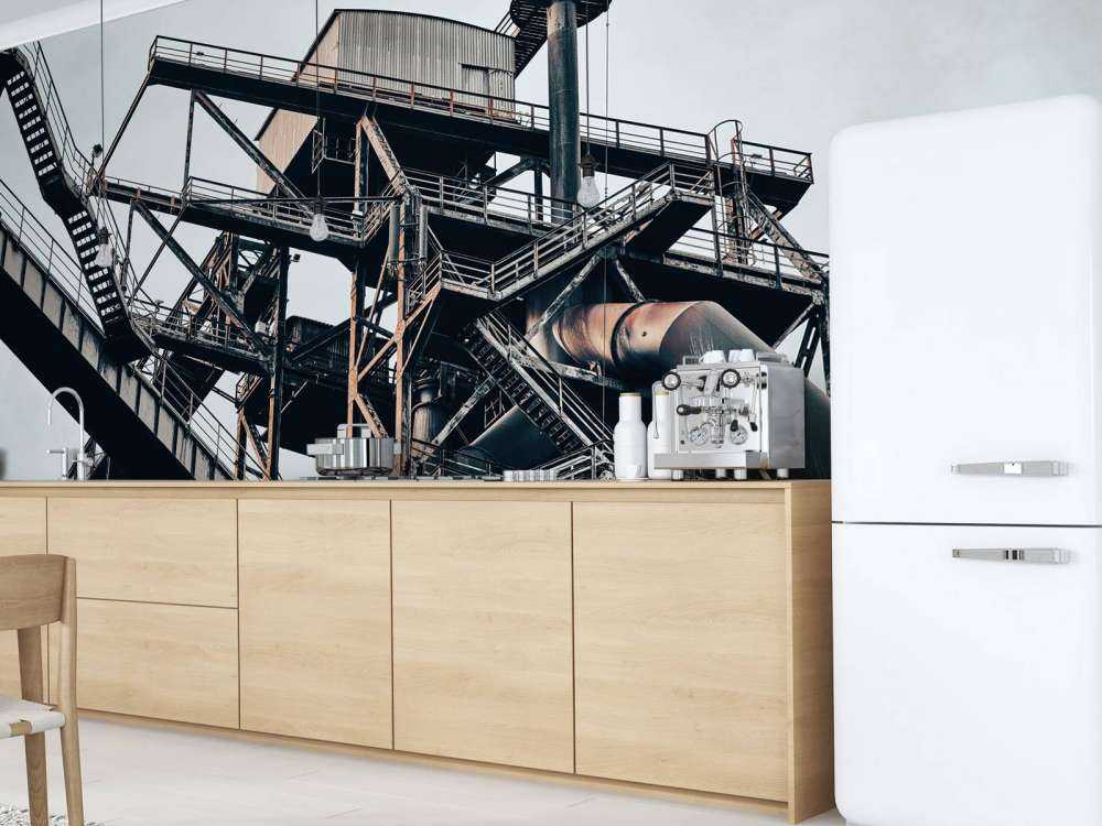 Opuszczona fabryka stali