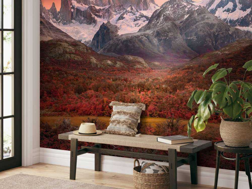 Fitz Roy Mountain in Autumn