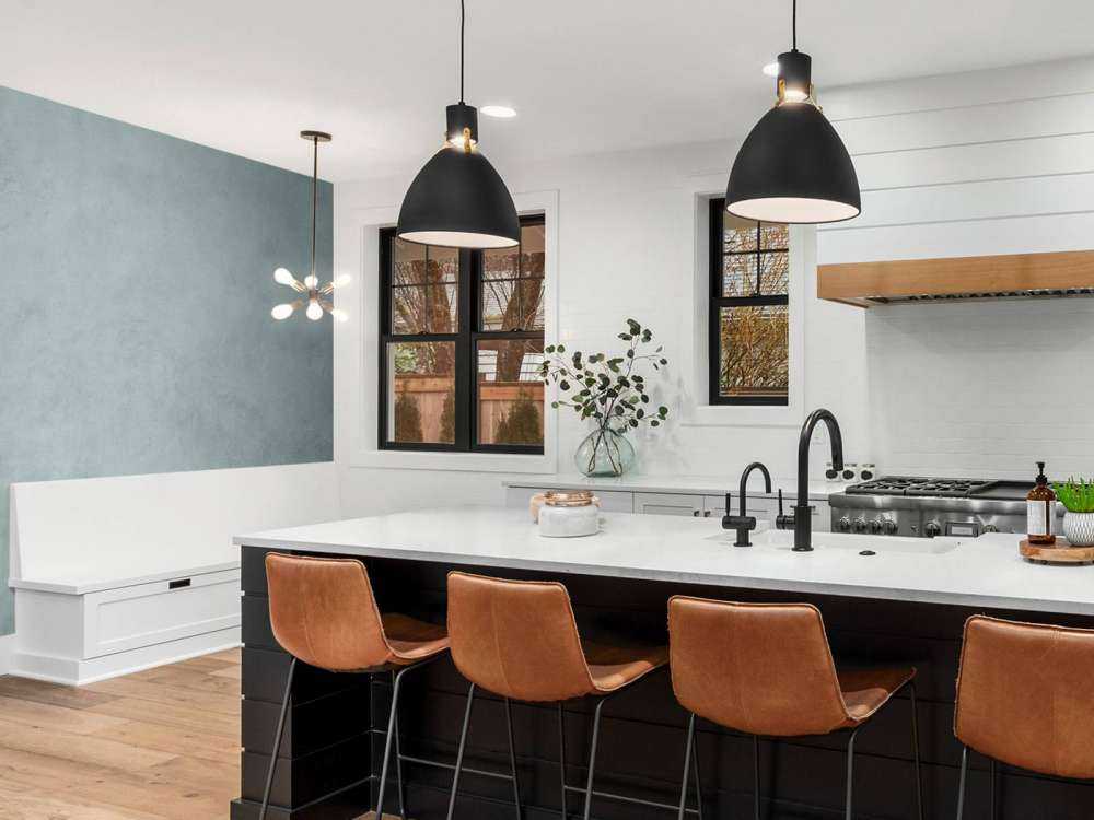 Beton z odcieniami zieleni