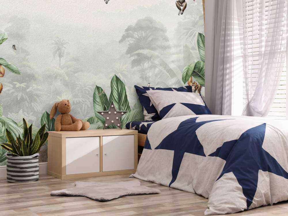 Krajobraz małp w kolorze