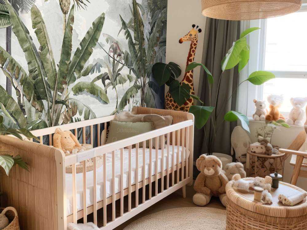 Tropikalny rysunek lasu deszczowego