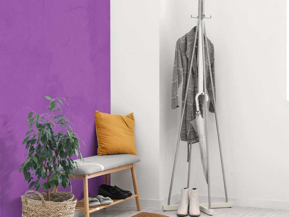 Fioletowy, purpurowy beton