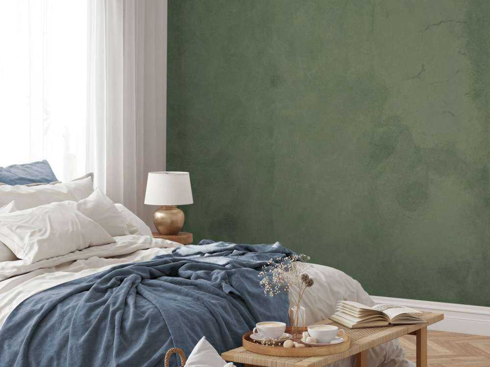 Oliwkowa zieleń beton