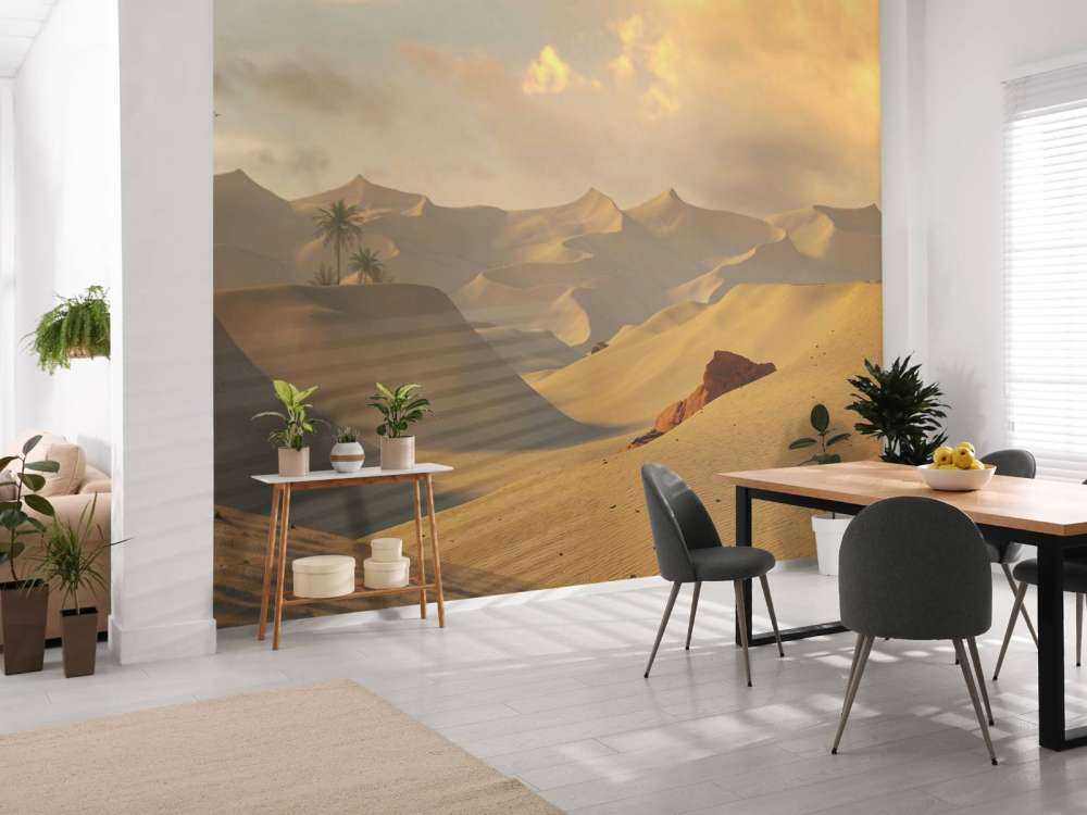 Złota godzina na pustyni