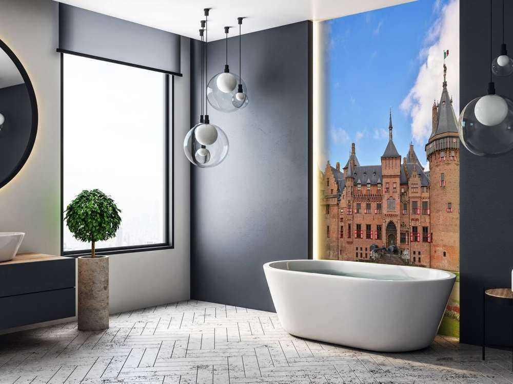 Zamek de Haar od frontu