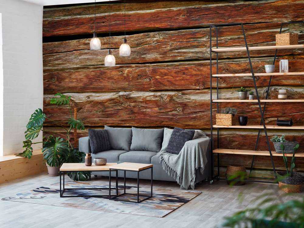 Szorstkie deski drewniane