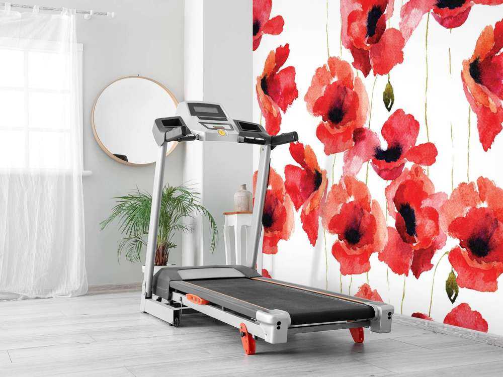 Maki namalowane akwarelową