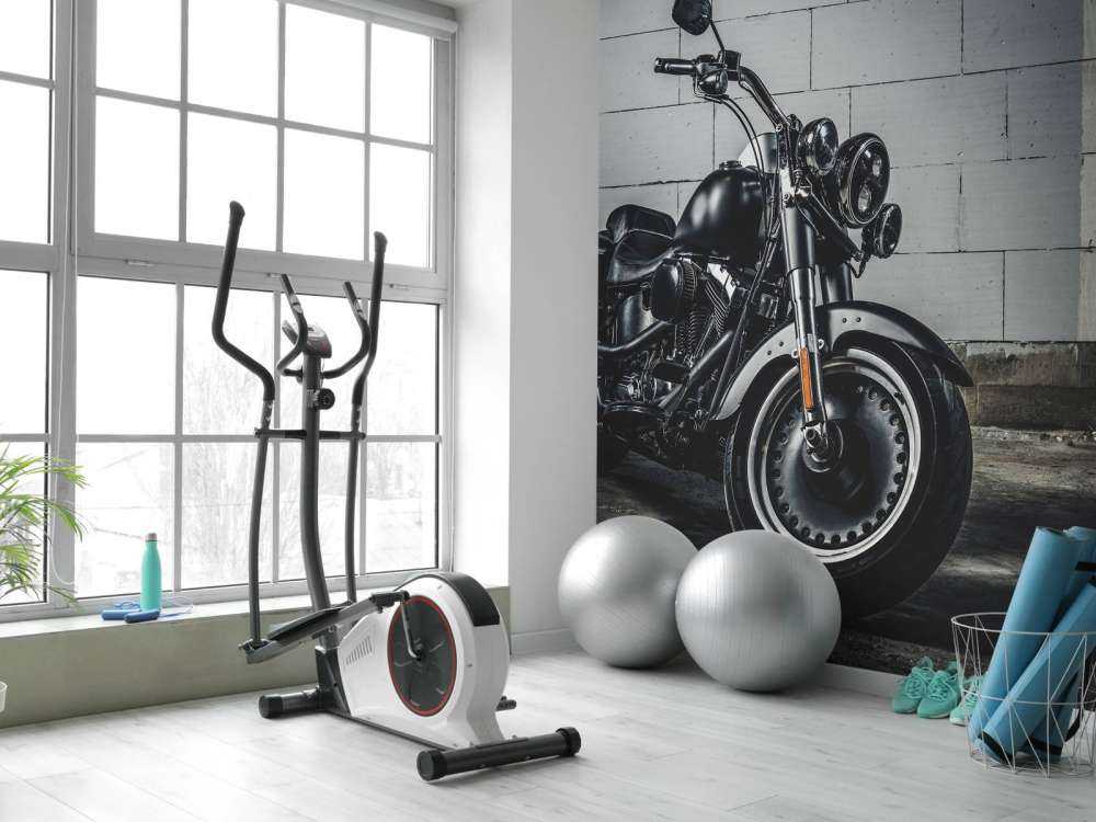 Pięknie wypolerowany silnik