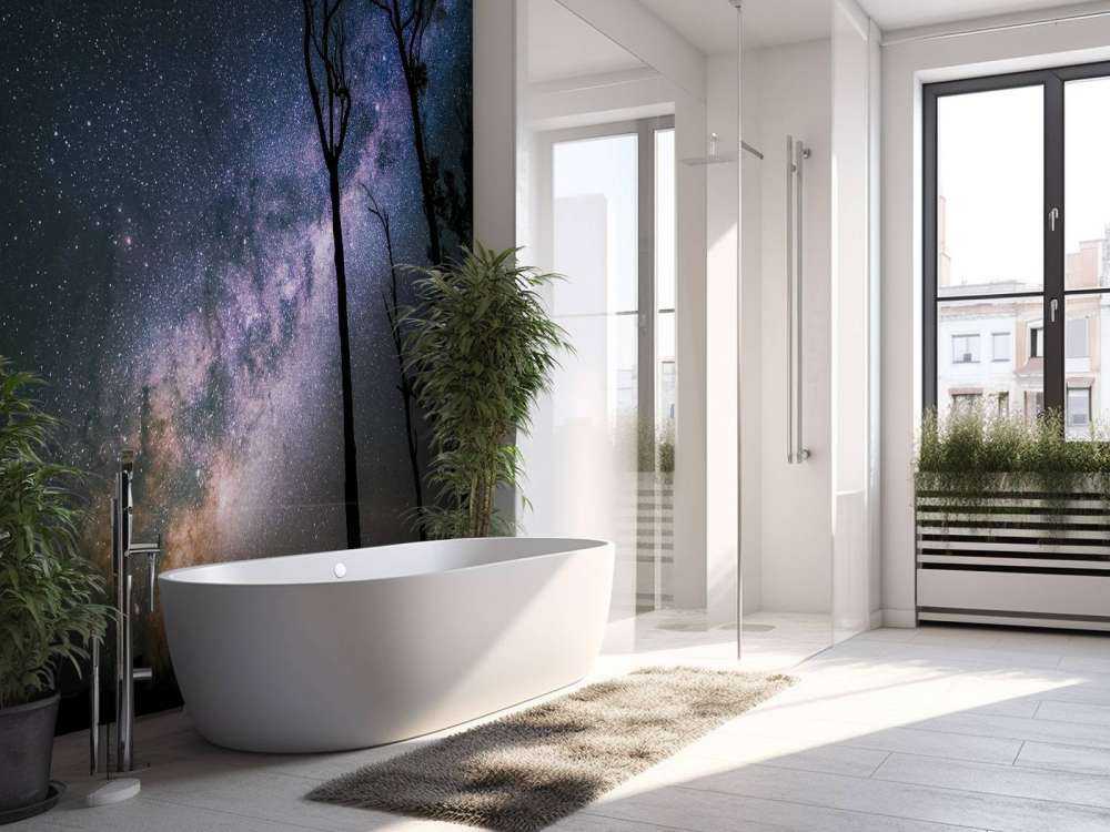 Gwiazdy między drzewami