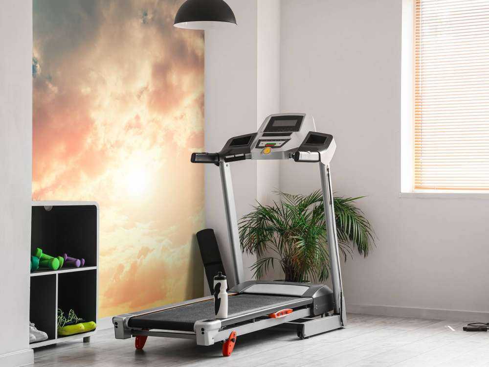 Kolorowe niebo z chmurami