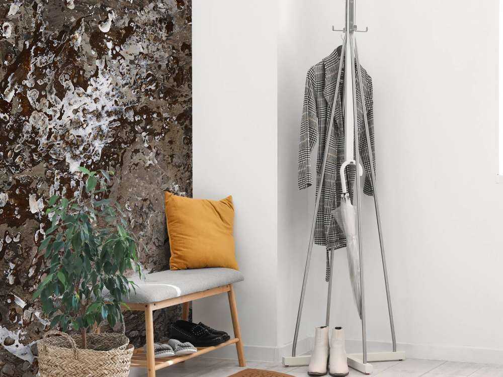 Struktura malowana antracytamicznie