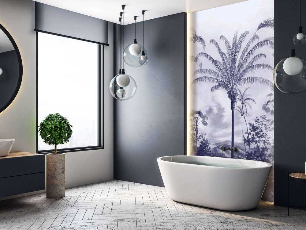 Romantyczne Tropiki Fioletowy