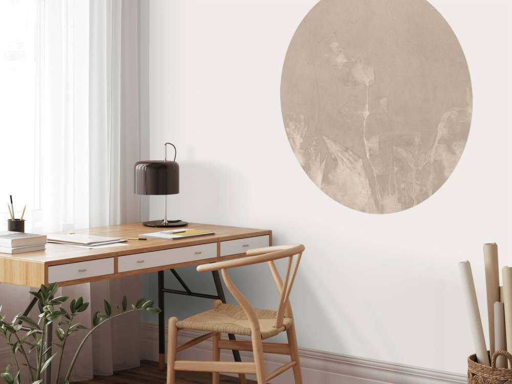 Wilde geranium i śnieżna jagoda - mysi szary