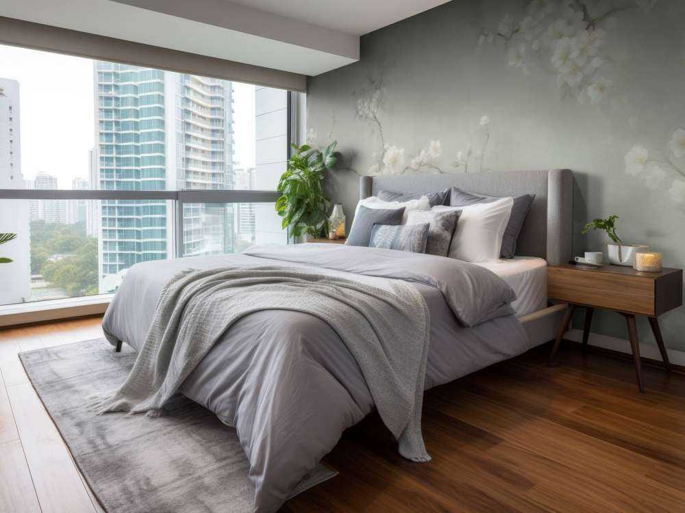 Urocze gałęzie kwiatów zielonych