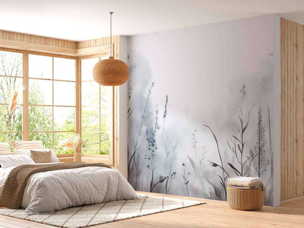 Poranna Cisza Miękki Niebieski