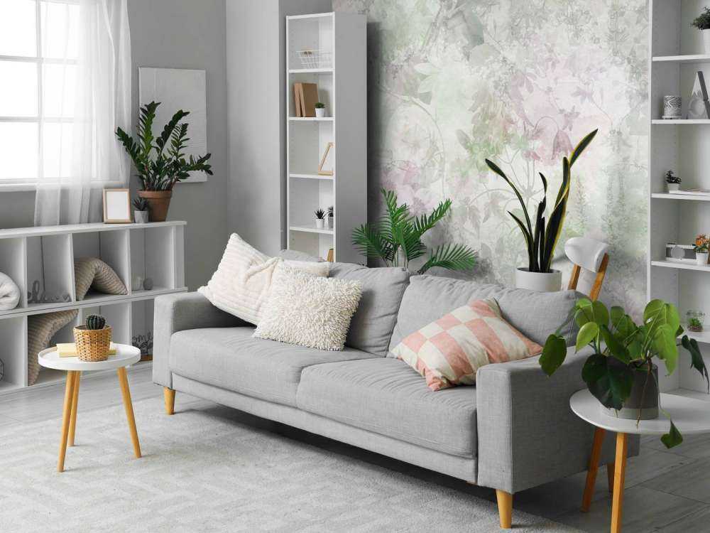 Ogród w akwareli Zielony