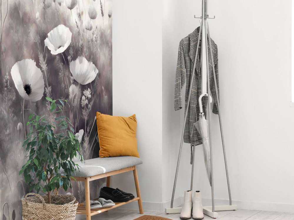 Taniec dzikich kwiatów - czarny