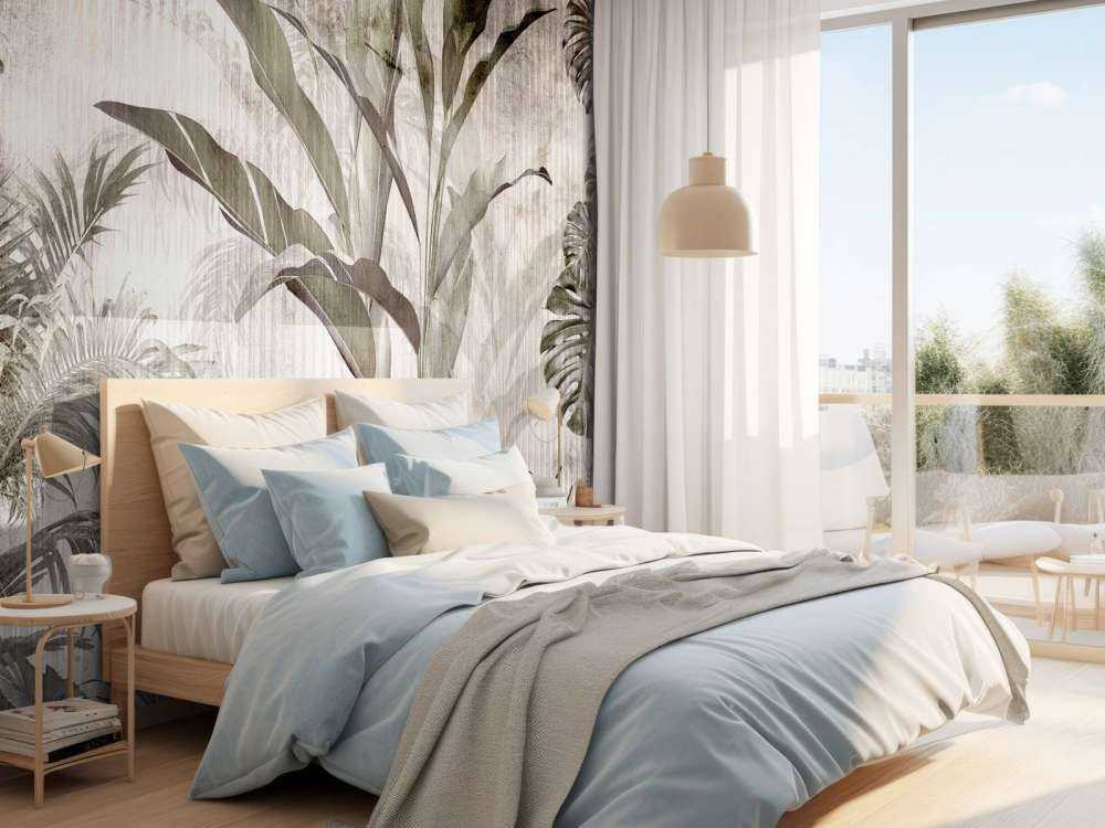 Botaniczna vintage dżungla