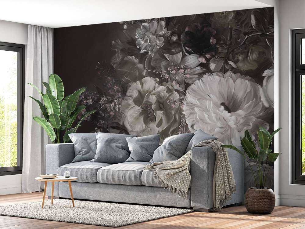 Bukiet z zielonym bzem