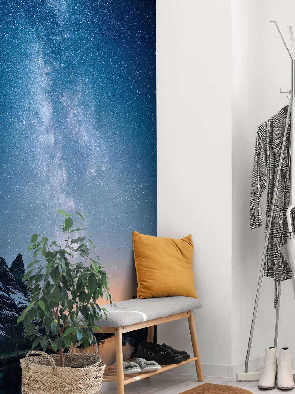 Gwieździste niebo na Alasce