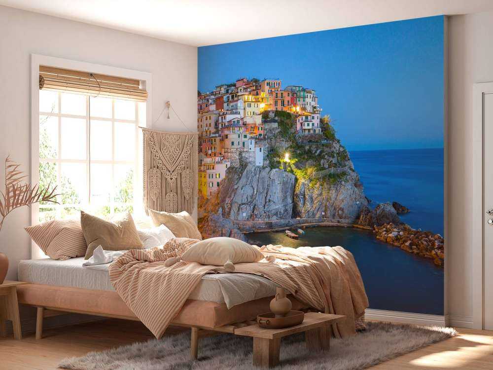 Włoskie miasto nocą