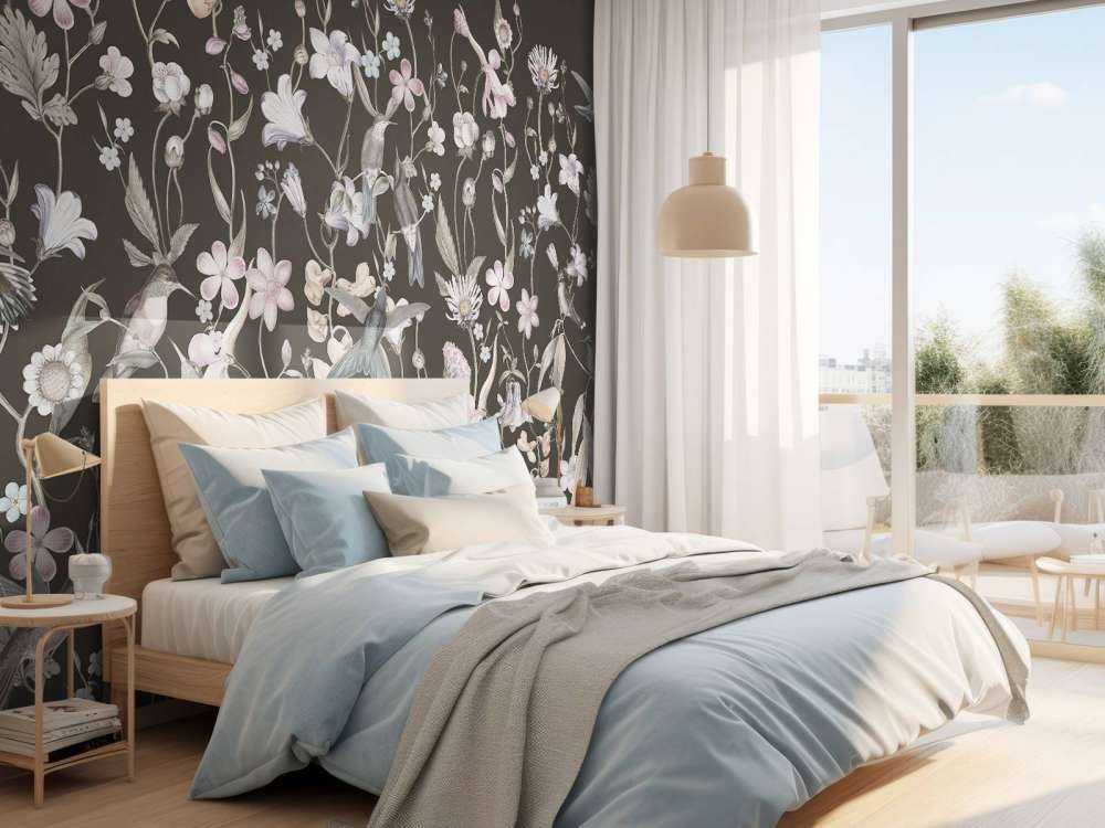 Eteryczna Wiosna - Elegancka Biała Gołębica