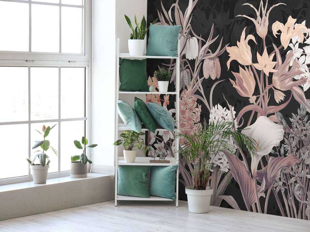 Kwiaty Wiosenne - Vintage Sepia