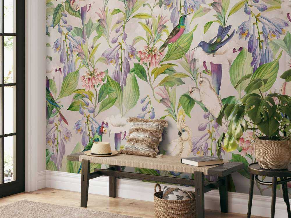 Eteryczny Śpiew Ptaków Kwiaty - Pastelowy Raj