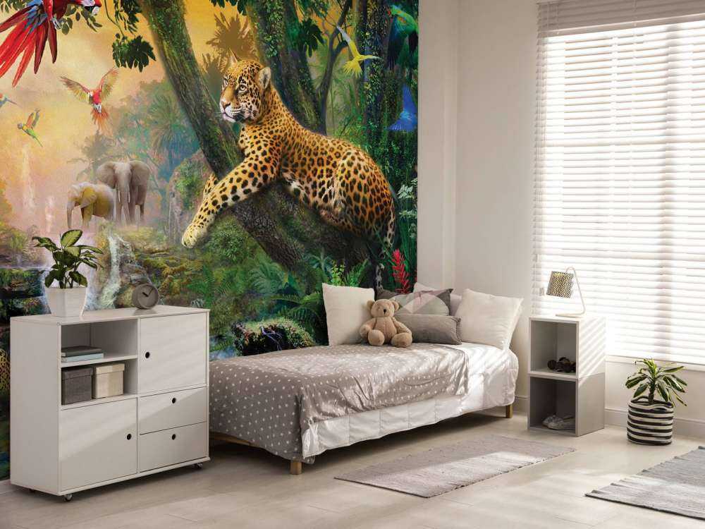 Leopards in The Jungle