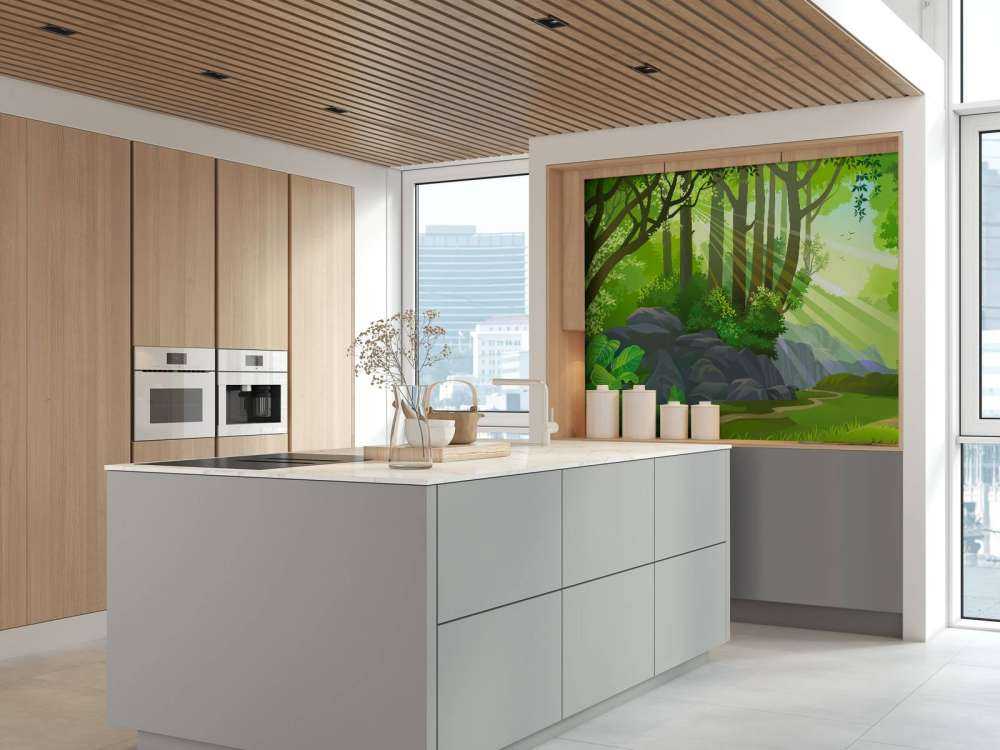 Światło słoneczne w dżungli