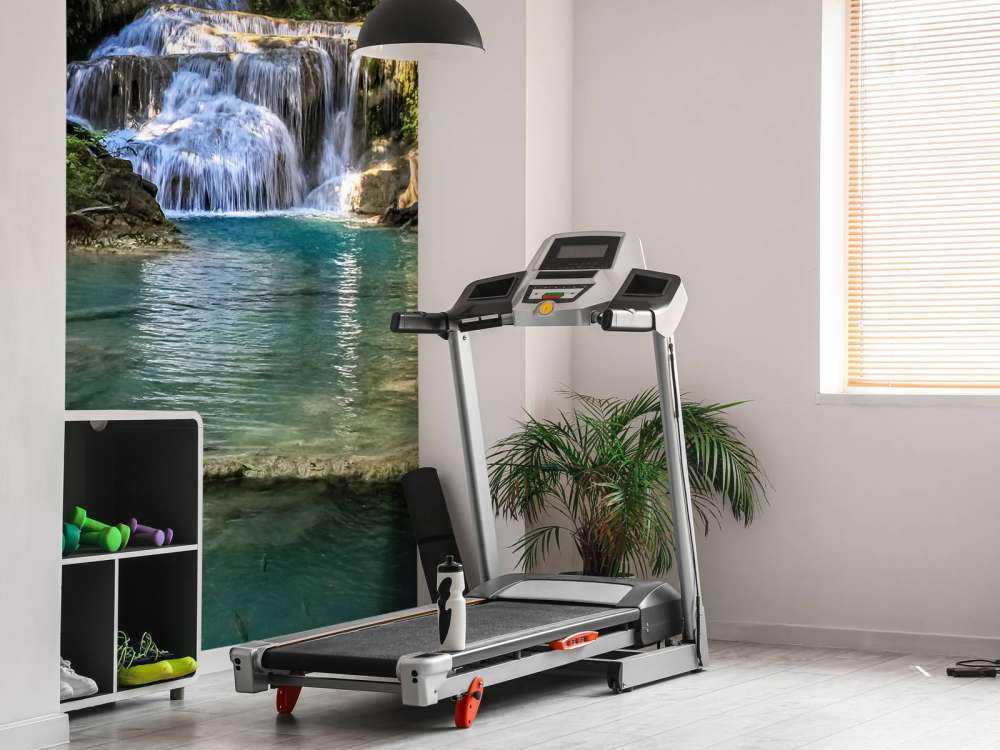 Łowienie ryb przy wodospadzie