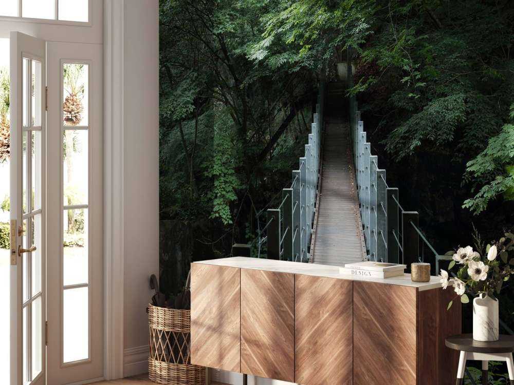 Stalowa kładka dla pieszych