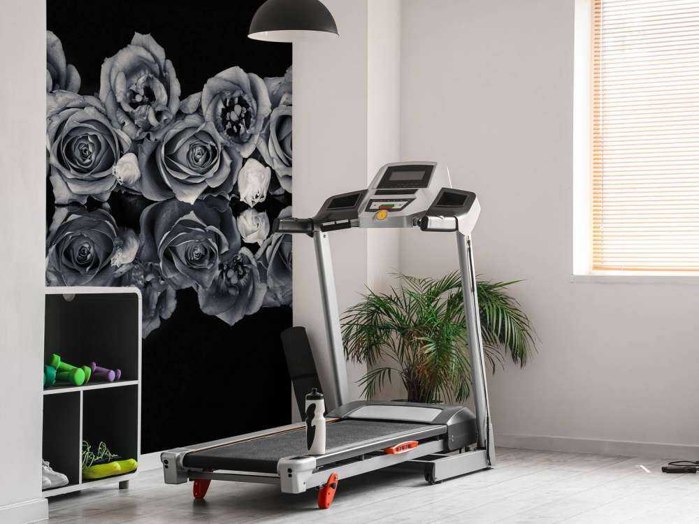 Bukiet róż czarny i biały