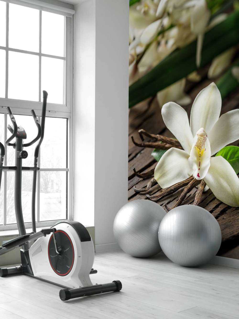 Laski kwiatów i wanilii