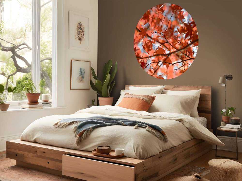 Kolorowe jesienne liście