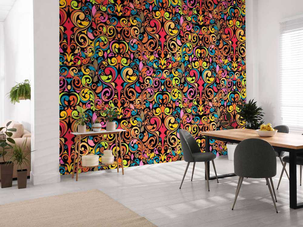 Abstrakcyjne kolorowe figury