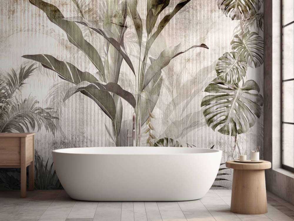 Botaniczna vintage dżungla