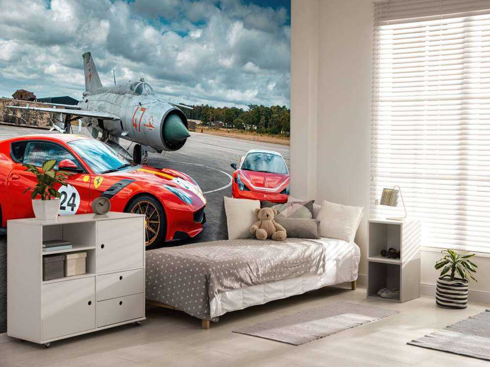 Ekskluzywne Ferrari i Mig-21