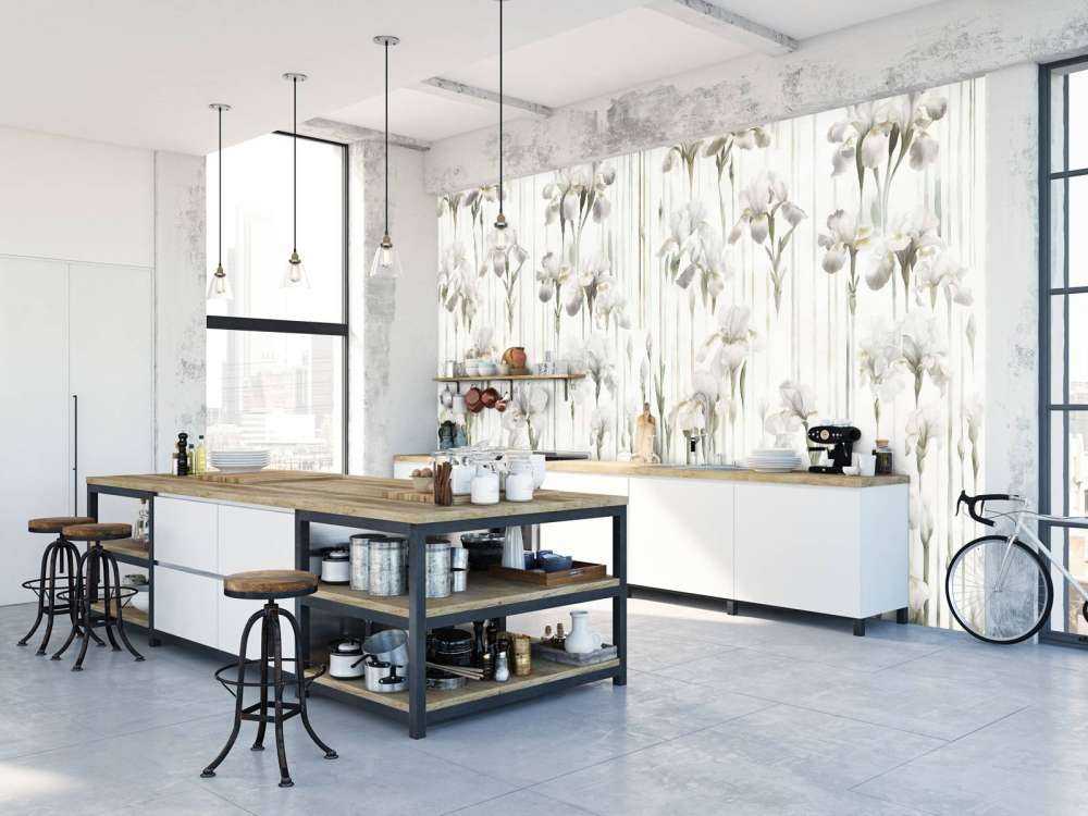 Irysy i paski bezszwowe beżowe