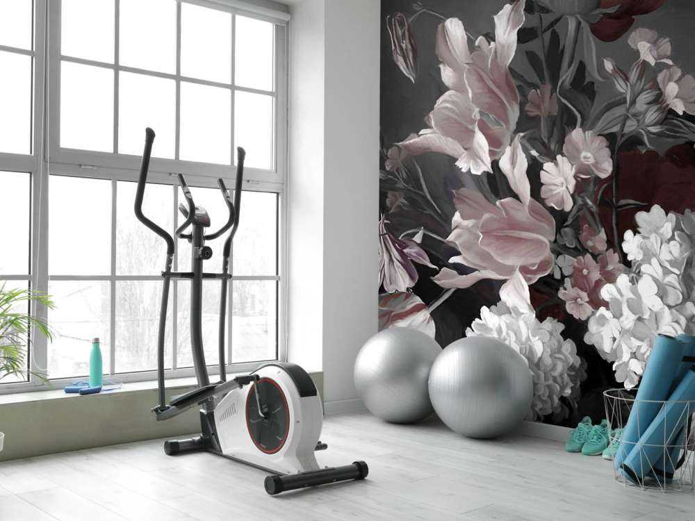 Bukiet z czerwonymi tulipanami