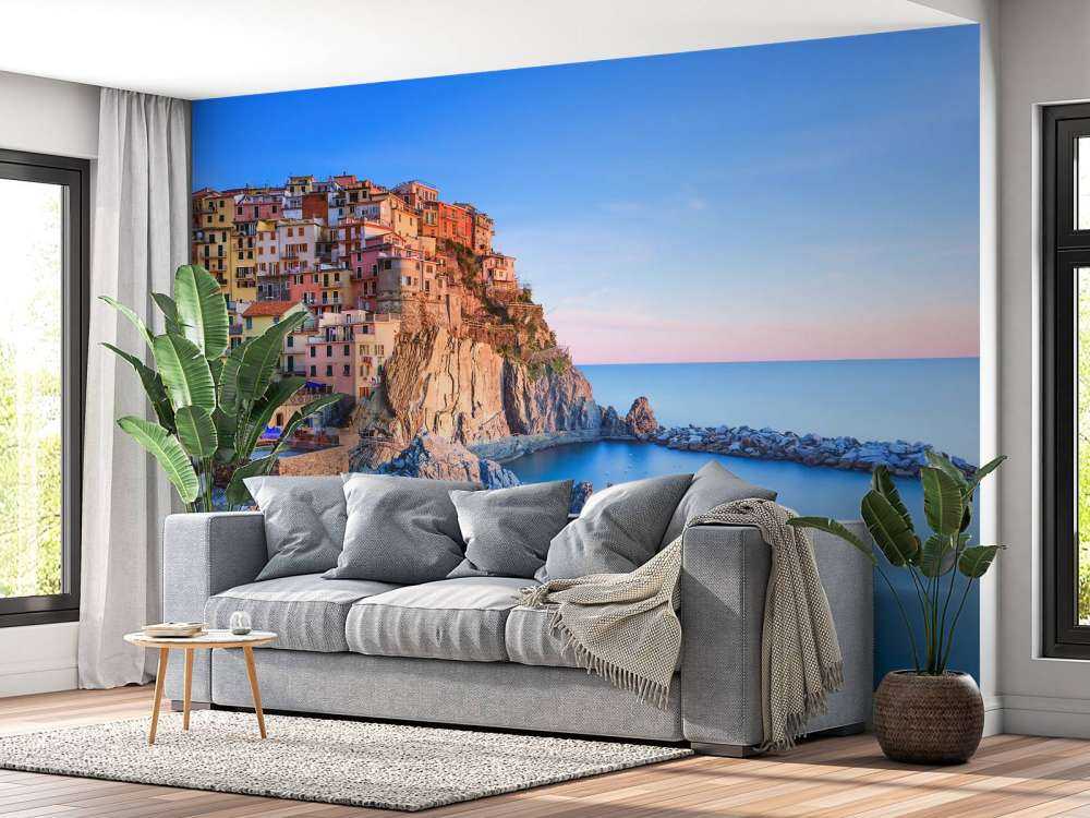 Wioska na skale we Włoszech