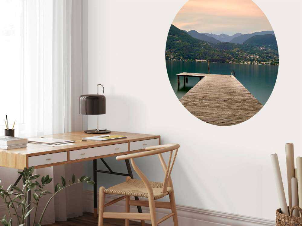 Molo nad jeziorem Garda