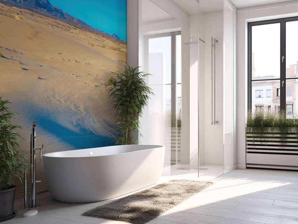 Wschód słońca na wydmach